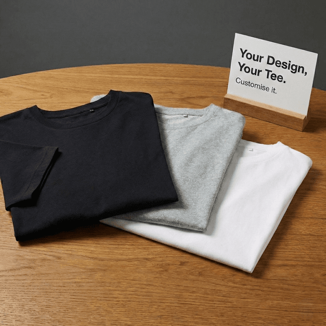 Custom t-shirt showcase